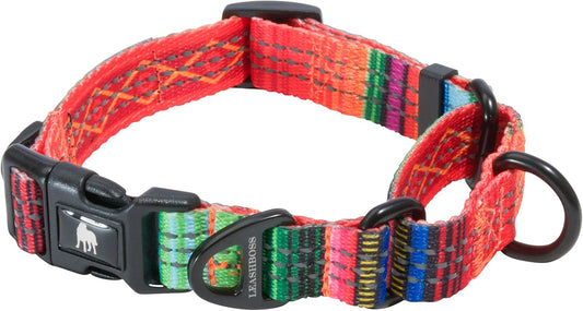 Martingale Collar for Dogs | Reflective Nylon Dog Collar for Large Dogs, Medium and Small Dogs | No Pull Pet Training Collar | Quick Release Buckle, Adjustable Pet Collar
